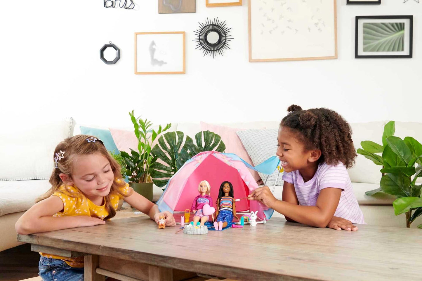 Barbie Camping Playset with 2 Dolls & Accessories