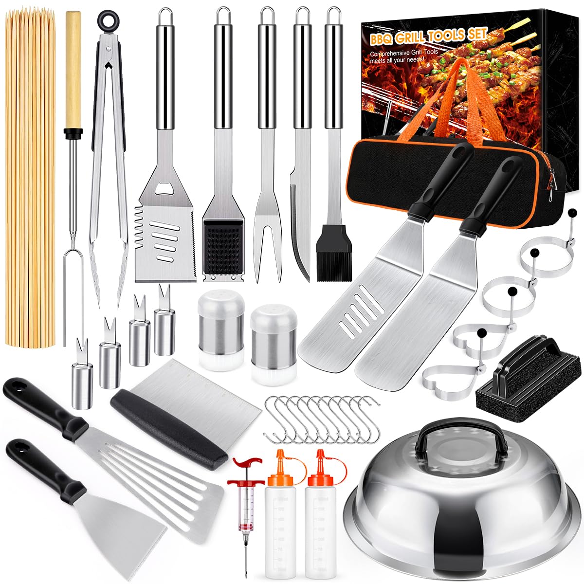 136 PCS Griddle Accessories Kit for BBQ Grilling