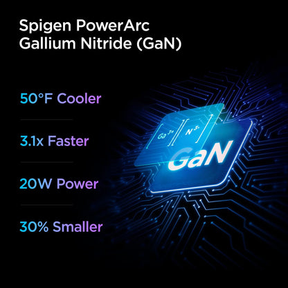 Spigen 20W GaN USB-C Charger for iPhone