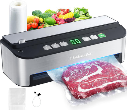 Beelicious Vacuum Sealer with Cutter and Bags