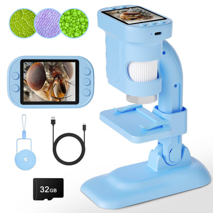 VFU Kids Portable Handheld Microscope Toy