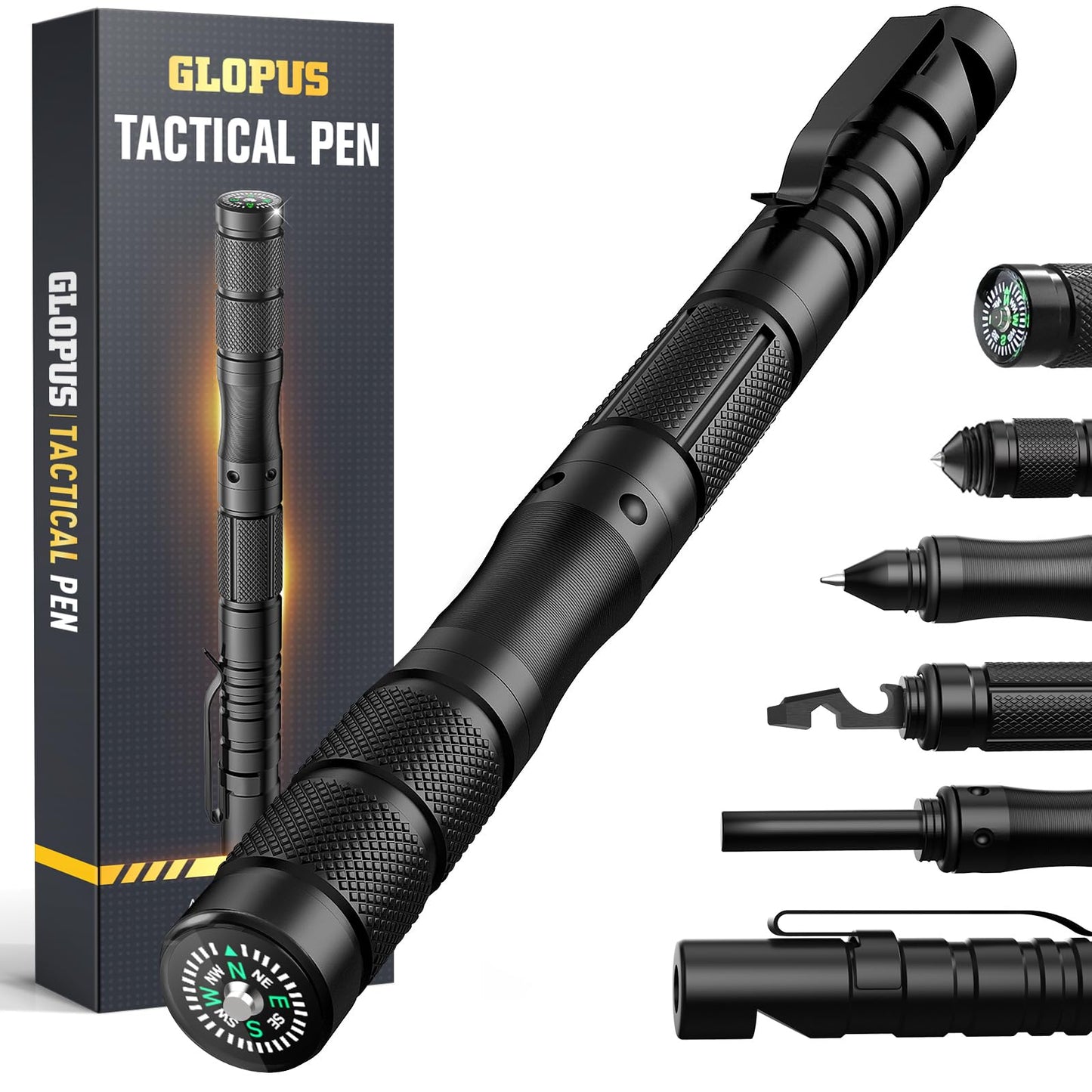 Tactical Multitool Pen with Self Defense Features