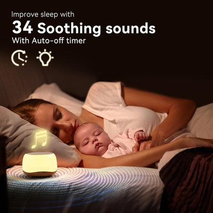 White Noise Sound Machine with Night Light