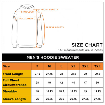 X RAY Mens Hoodies Long Sleeve Sweater for Fall, Color Block Stretch Hooded Pullover Sweatshirts for Men, Black & Heather Grey, Large