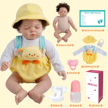 Lifelike 18-Inch Reborn Baby Doll with Accessories