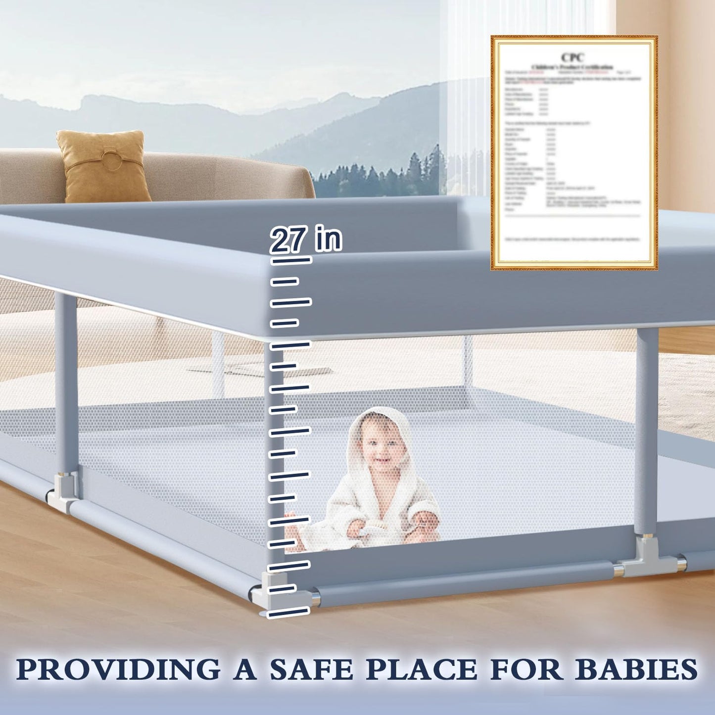 Baby Playpen for Indoor & Outdoor Use