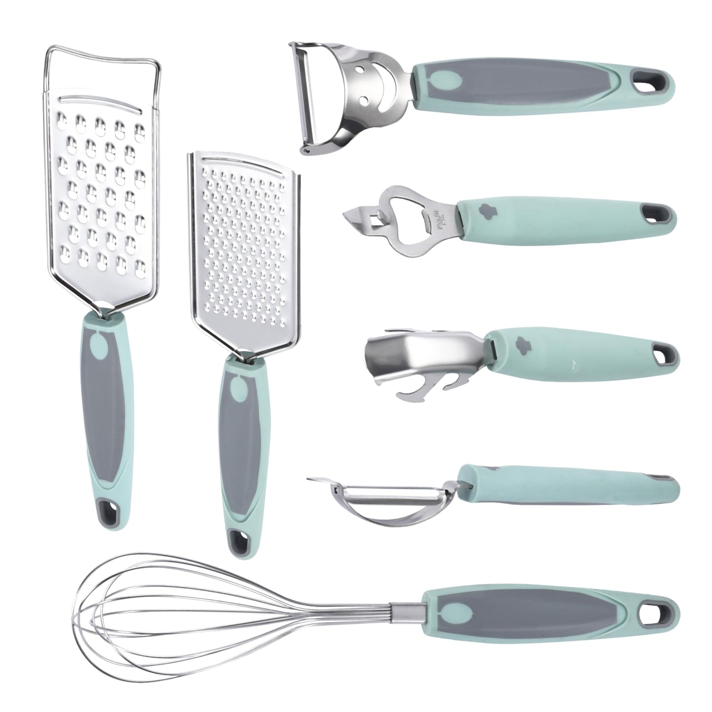 7-Piece Silicone Cooking Tool Set - Outlery