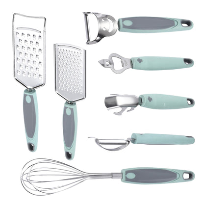 7-Piece Silicone Cooking Tool Set - Outlery