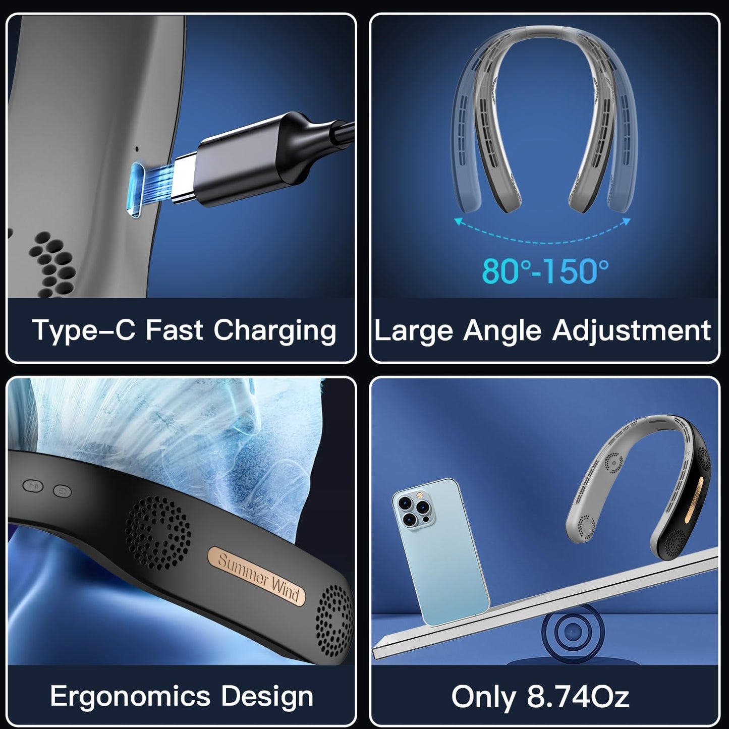 OLV Neck Fan 4 Turbo 6000mAh Portable