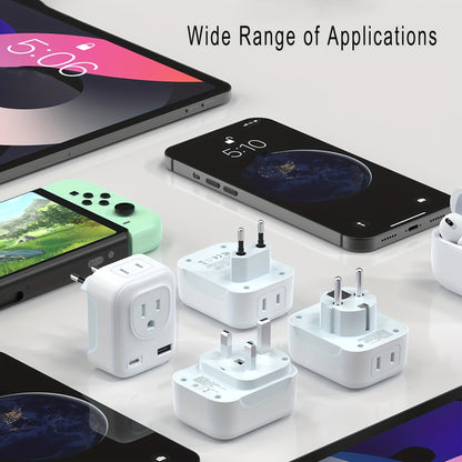 Universal Travel Adapter for Worldwide Power Needs