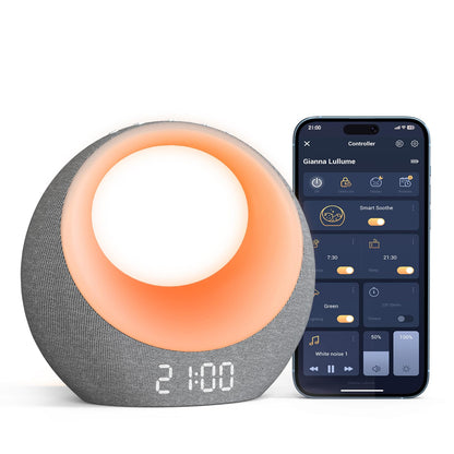 Baby Sound Machine with Night Lights & App Control
