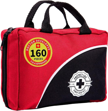 Protect Life 160-Piece Travel First Aid Kit