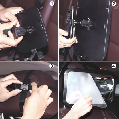 DARVIQS Baby Car Mirror for Rear Facing Safety