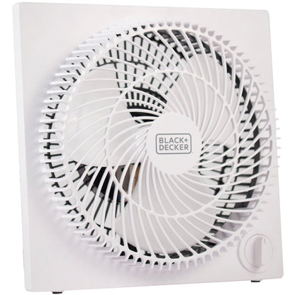 BLACK+DECKER 9-Inch Quiet Tabletop Box Fan