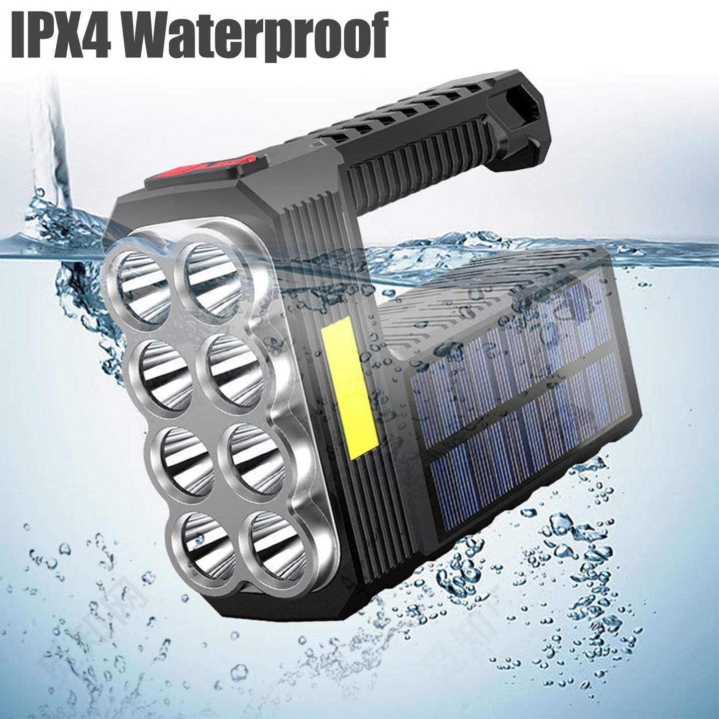 2 Pack Super Bright Rechargeable Flashlights