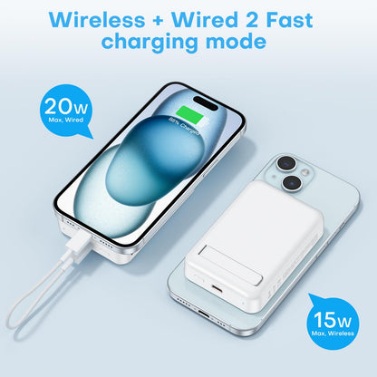10000mAh OMOTON Magnetic Fast Charging Power Bank