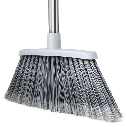 Heavy Duty Adjustable Broom for Indoor Outdoor Use