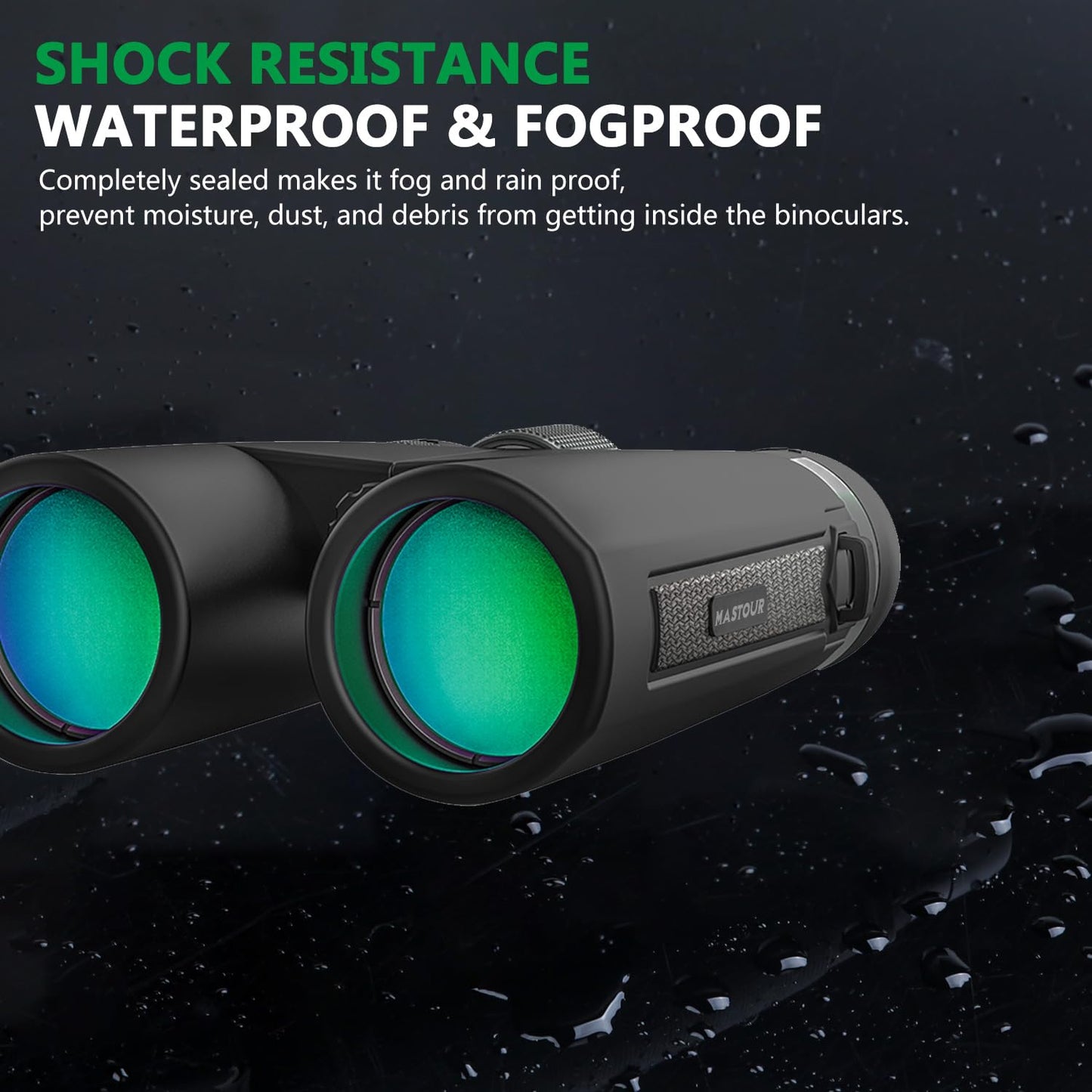 12x42 High Powered Binoculars for Outdoor Use