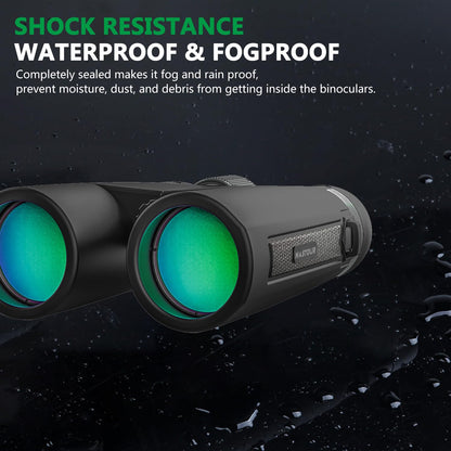 12x42 High Powered Binoculars for Outdoor Use