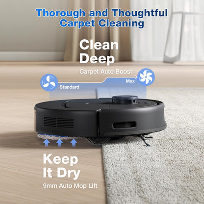 ECOVACS Robot Vacuum and Mop with Self-Emptying
