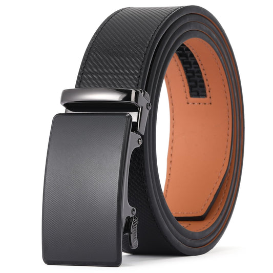 FALAN MULE Adjustable Leather Ratchet Belt for Men