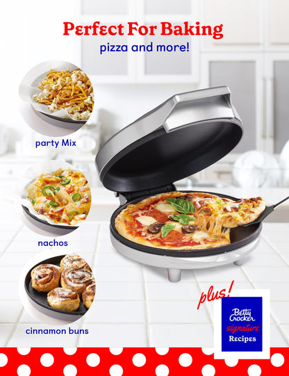 Betty Crocker Pizza Maker Plus with Insulated Bag
