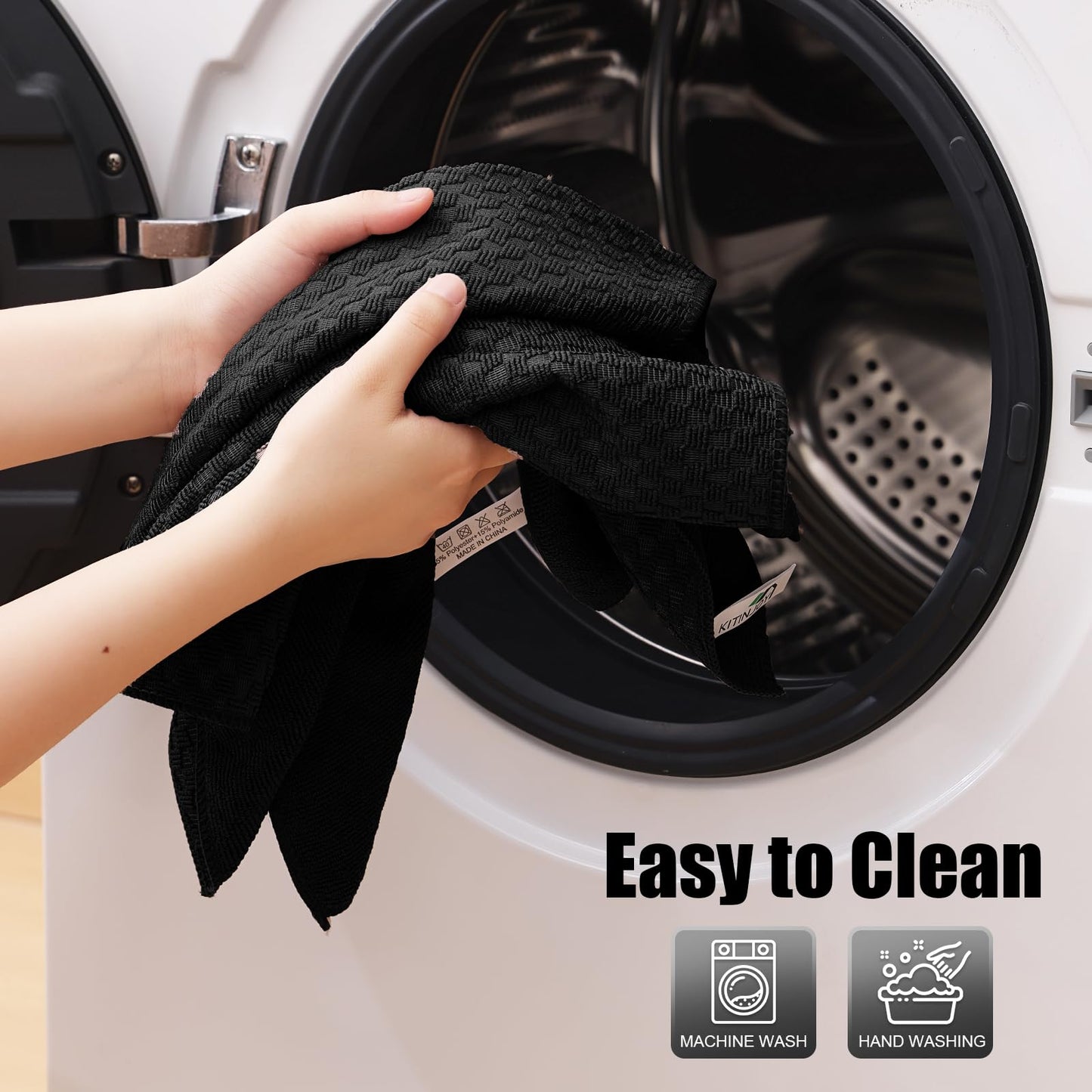 12 Pack Microfiber Cleaning Cloths for Housekeeping