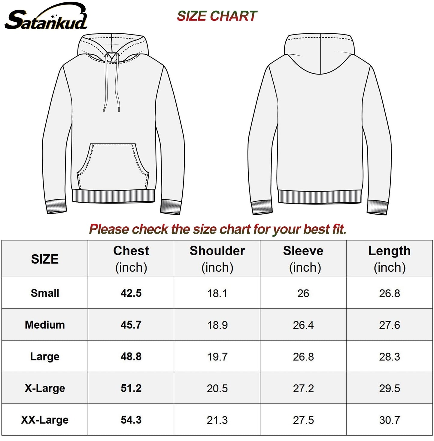 Men's Geometric Pullover Hoodie with Pocket