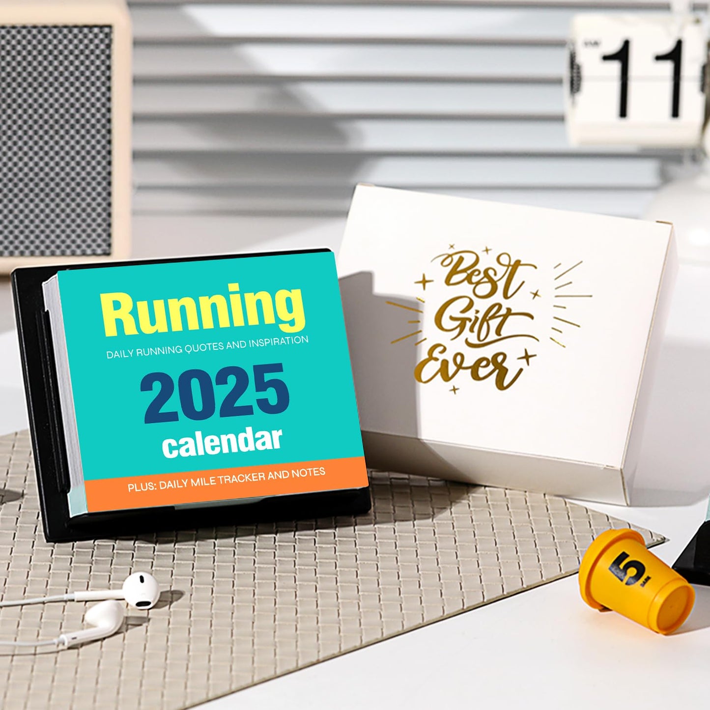 2025 Motivational Desk Calendar for Runners