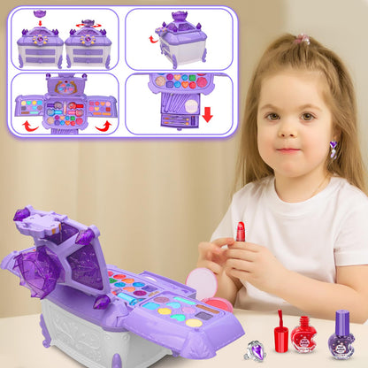 Kids Washable Makeup Set for Girls Ages 3-12