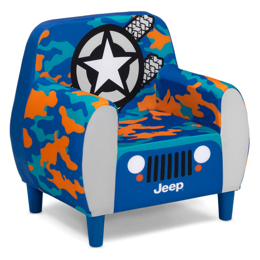 Delta Children Jeep Foam Chair - Blue