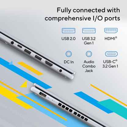 ASUS Vivobook 16” WUXGA Laptop, Intel Core i5-1235U, Intel Iris Xe Graphics, 16GB Memory, 512GB SSD, Cool Silver, F1605ZA-AS56