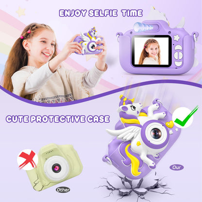 Kids Digital Camera 1080P HD for Ages 3-12