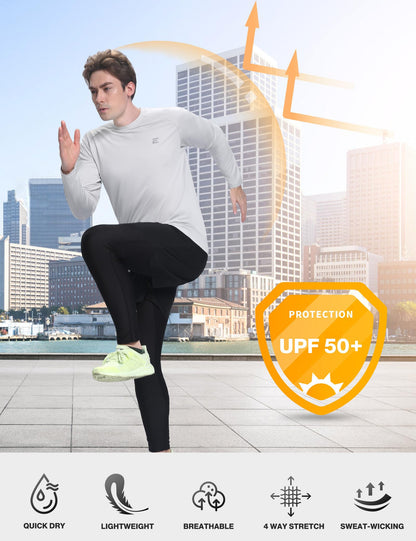 Men's UV Protection Long Sleeve Rash Guard