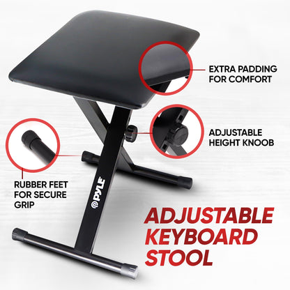 Pyle 61-Key Electric Keyboard with Accessories