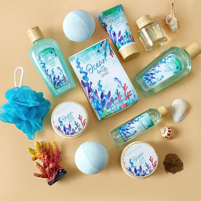 Ocean Spa Gift Basket Set for Women