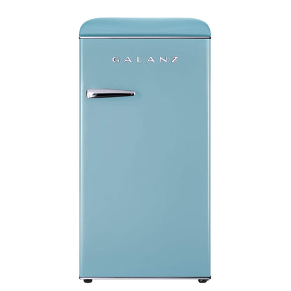 Galanz Retro Compact Refrigerator with Adjustable Thermostat