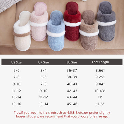 Cozy Memory Foam Slippers for Women