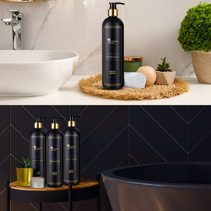Plastic Pump Bottles Set for Shower Use
