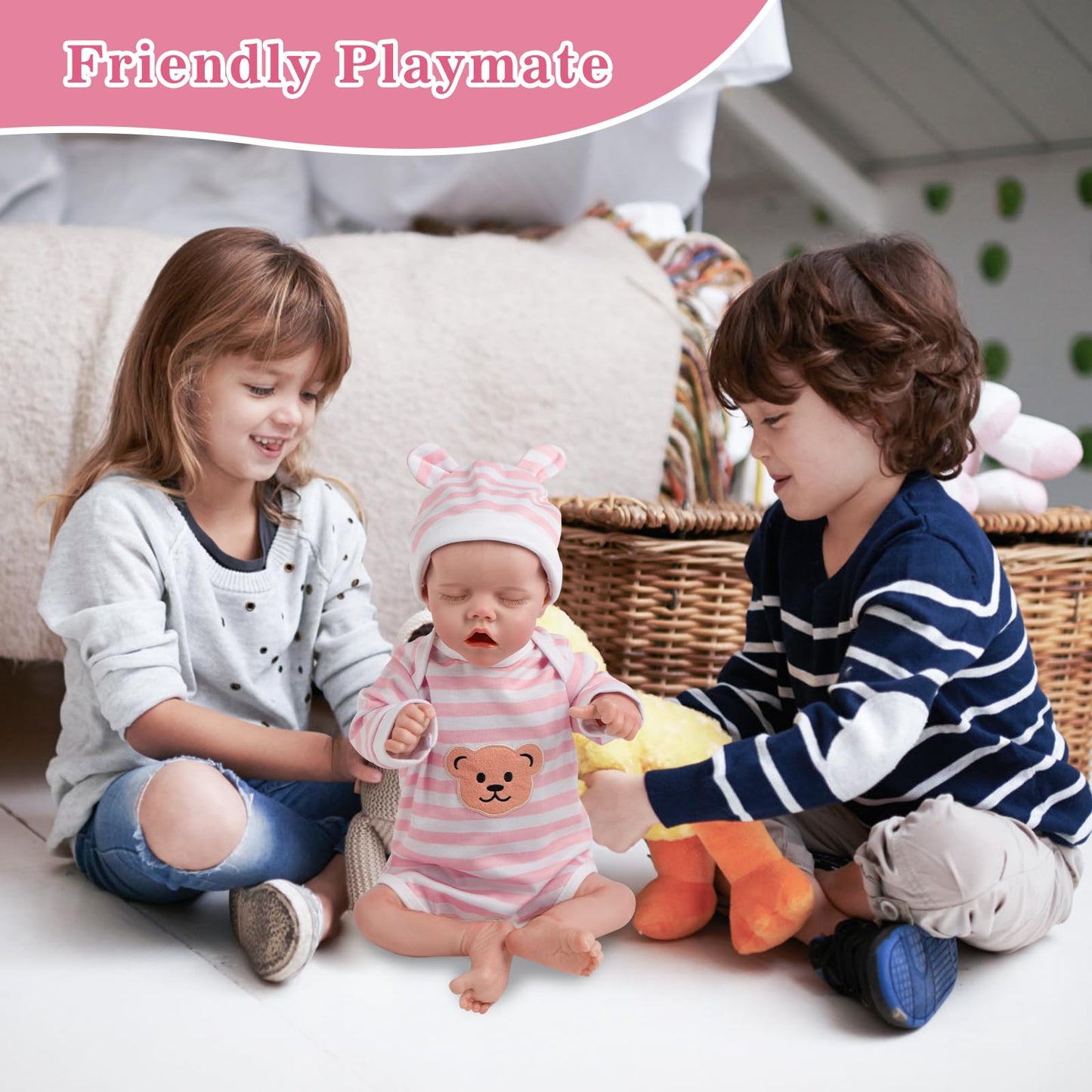 18-Inch Lifelike Reborn Baby Doll