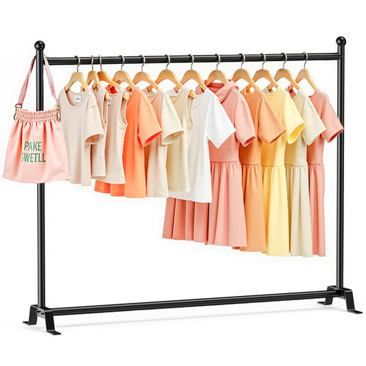 Coonoor Kids Clothing Holder Stand with Hooks