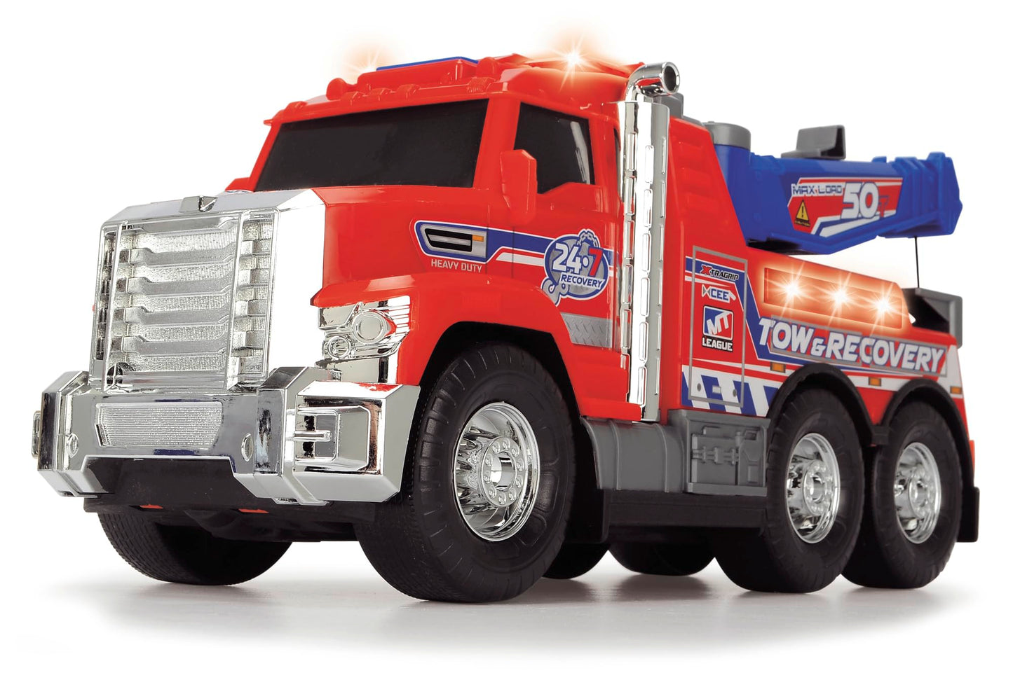 DICKIE TOYS - 12 Inch Tow Truck, red/Blue