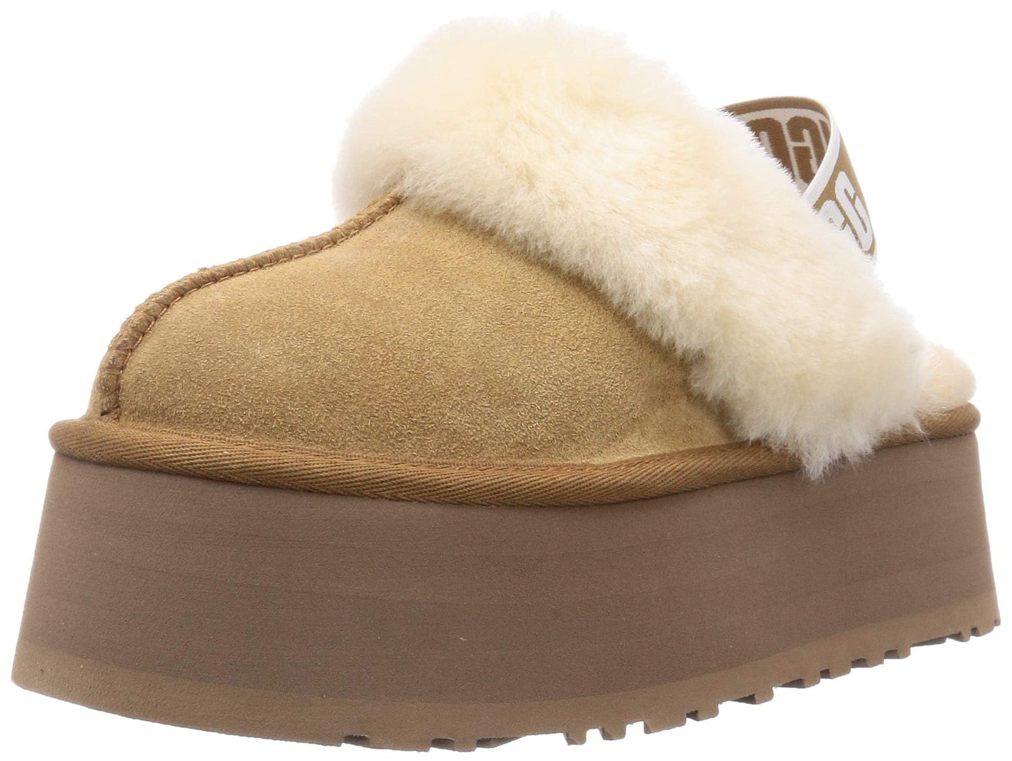 UGG Women's Funkette Chestnut Slippers, Size 9