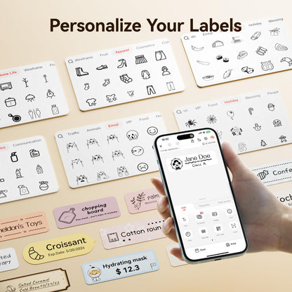 NIIMBOT Bluetooth Label Maker for Home & Office