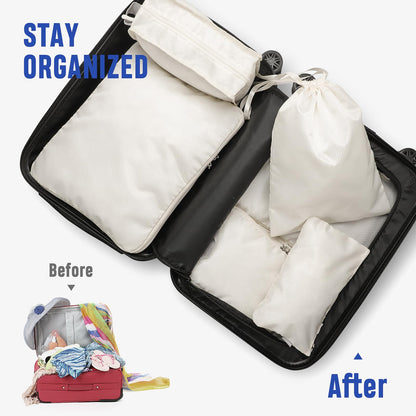 YOOFAN Travel Packing Cubes Set - 6 Pieces