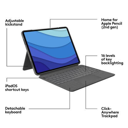 Logitech iPad Pro Keyboard Case with Trackpad