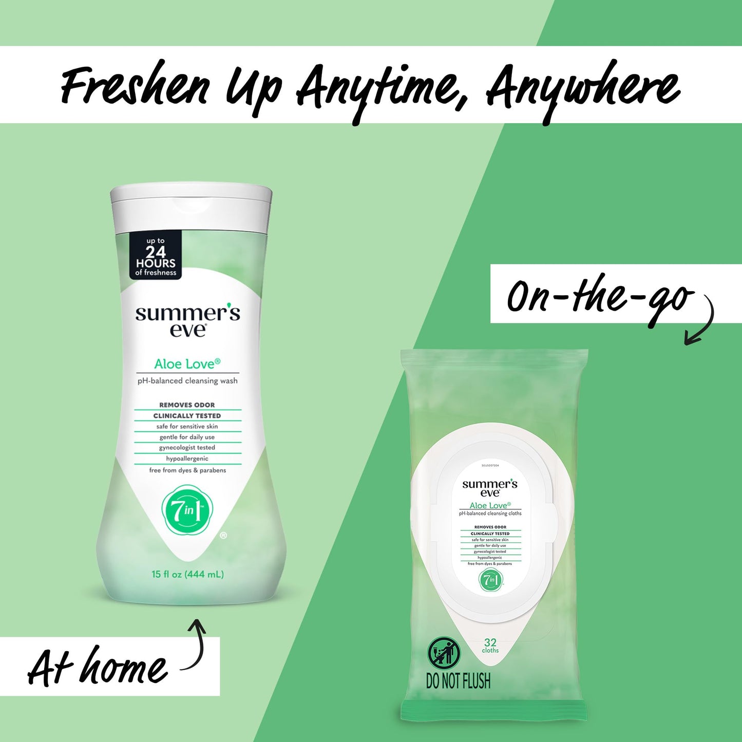 Summer's Eve Gentle Feminine Body Wash 3 Pack