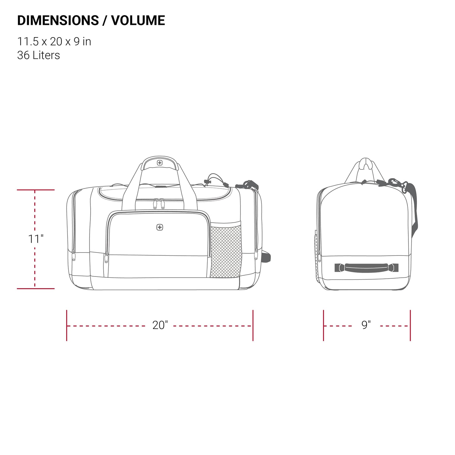 SwissGear 20-Inch Travel Duffle Bag