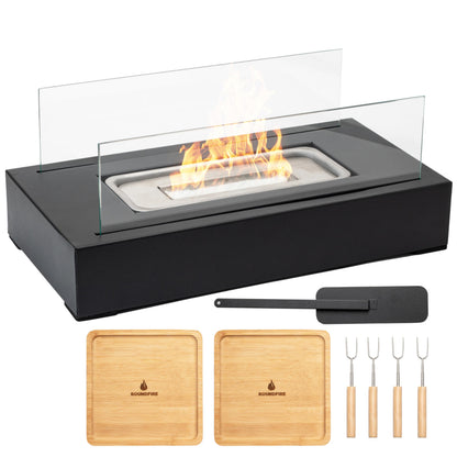 Tabletop Fire Pit with Smores Kit by Roundfire