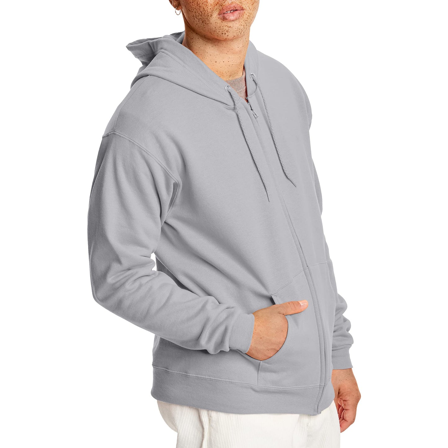 Hanes Men's Eco-Smart Full-Zip Hoodie